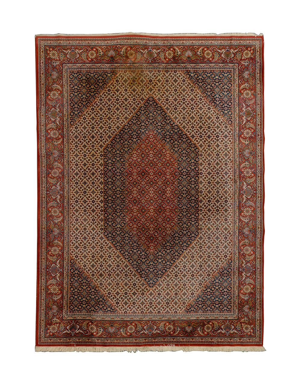 Lot 392: Persian Tabriz Style Wool Rug