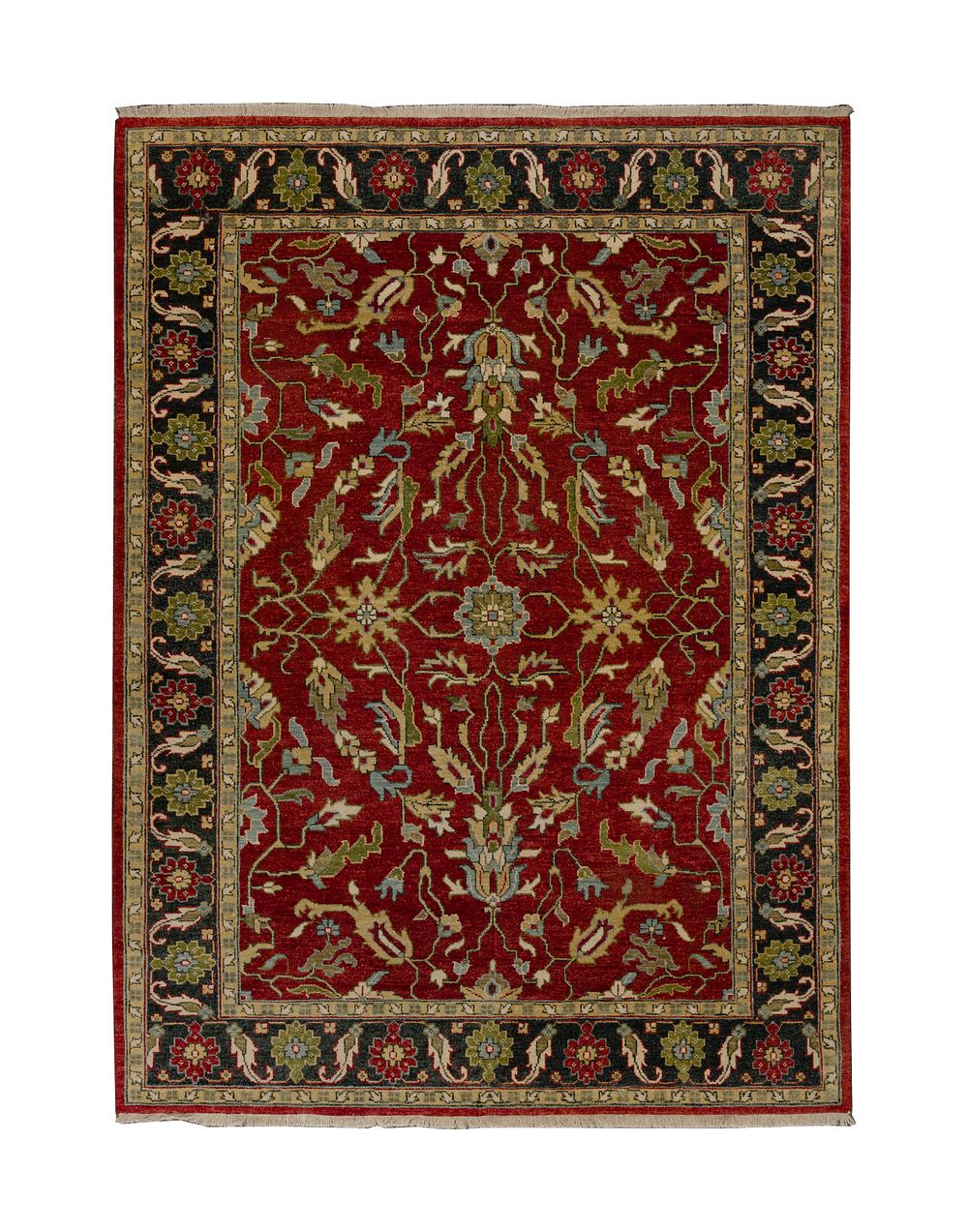 Lot 394: Persian Oushak Wool Rug