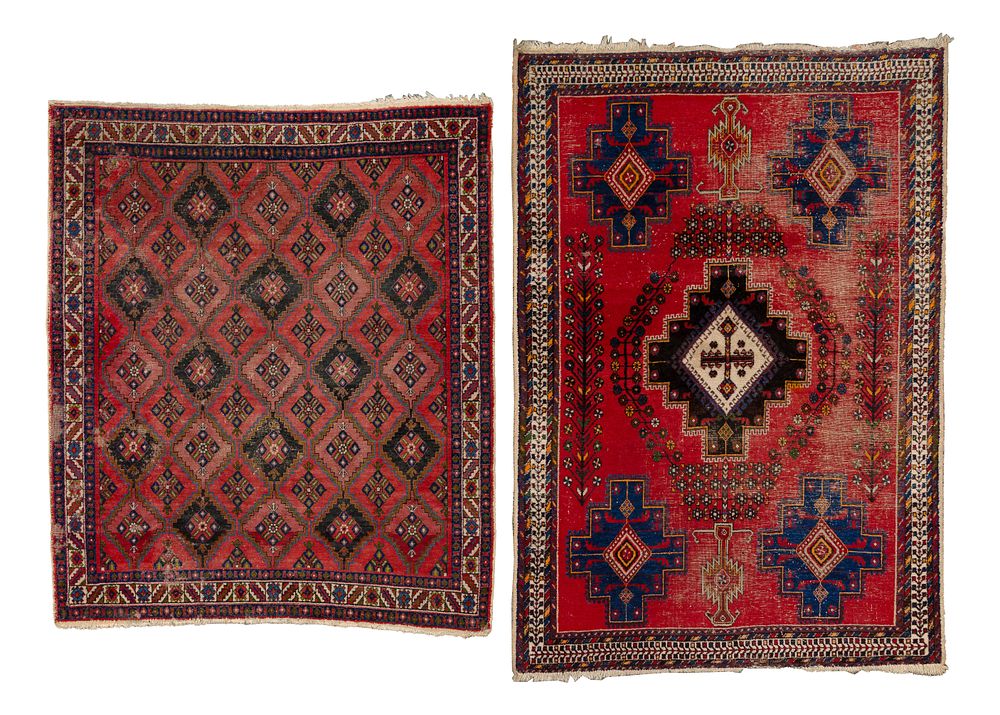Lot 396: Persian Wool Rugs