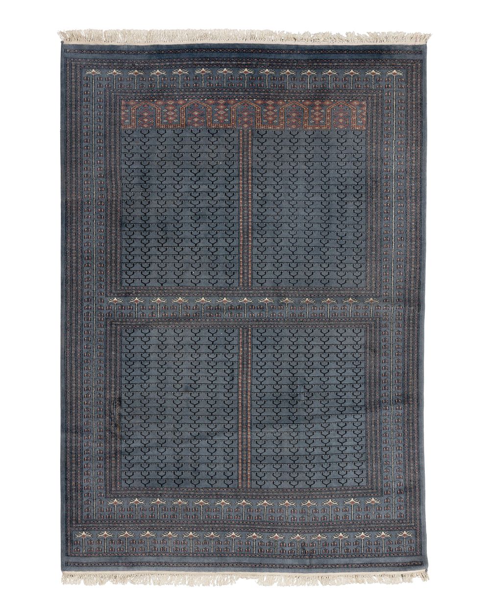 Lot 398: Mughal Style Rug
