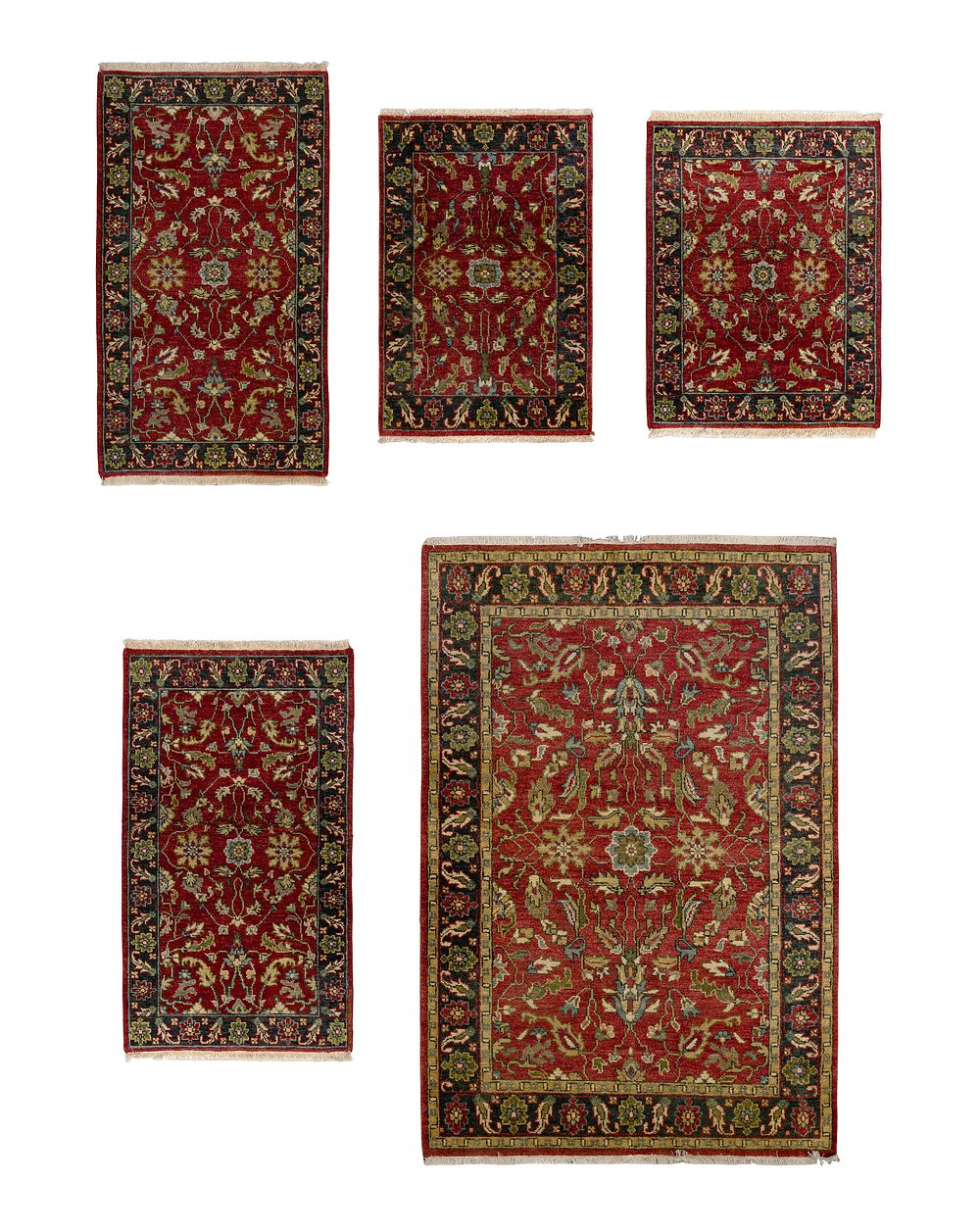 Lot 399: Oushak Wool Rug Assortment