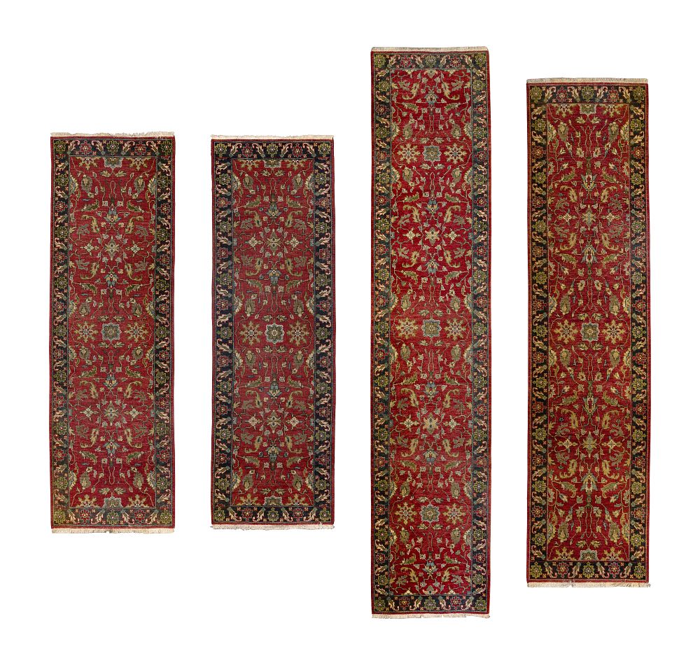 Lot 400: Oushak Wool Runner Assortment
