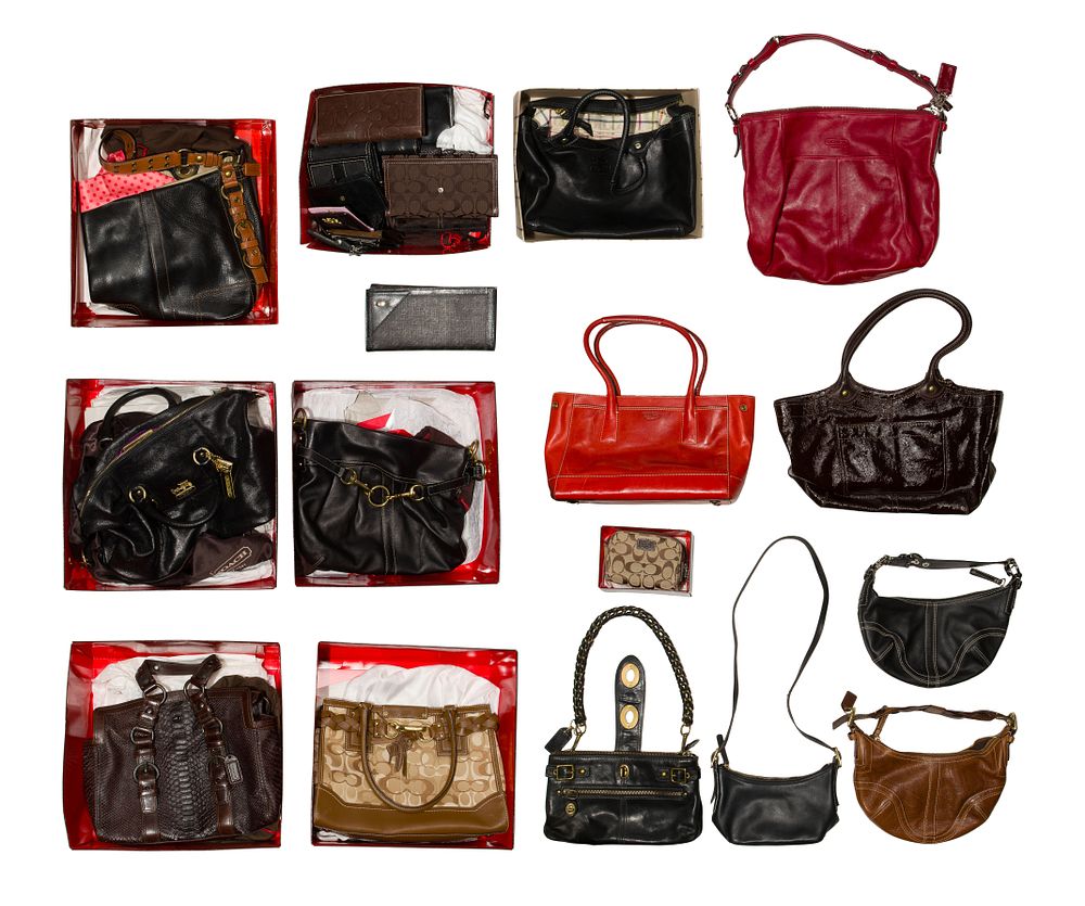 Lot 262: Coach Handbag and Wallet Collection
