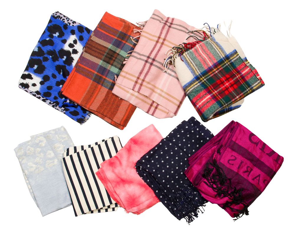 Lot 260: Designer Scarf Assortment