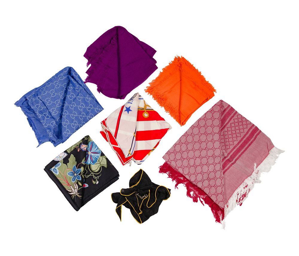 Lot 265: Gucci Scarf Assortment