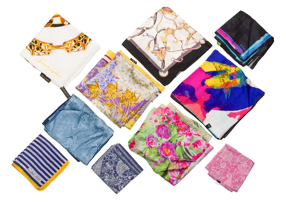 Lot 275: Designer Scarf Assortment