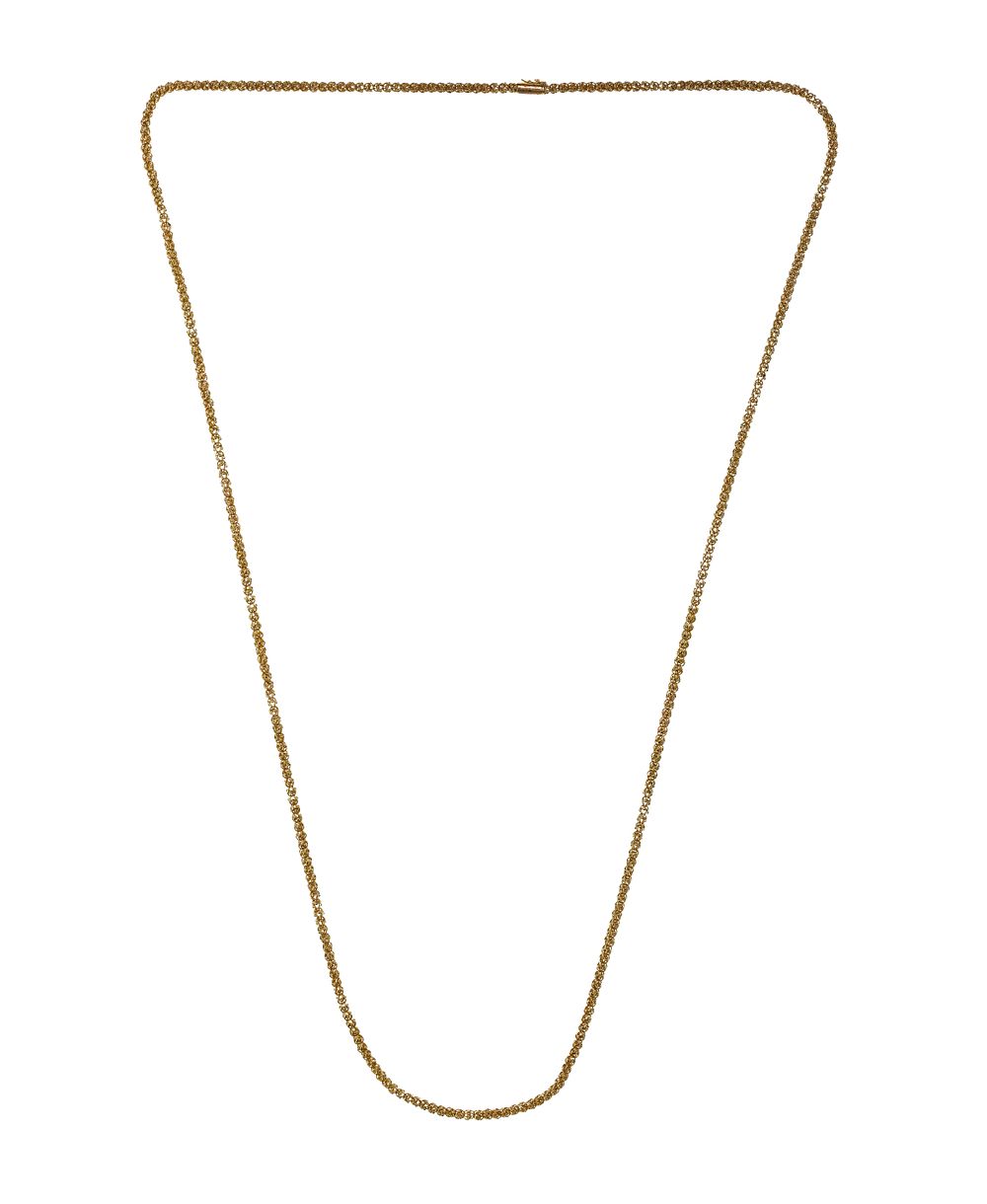 Lot 310: 18k Yellow Gold Necklace