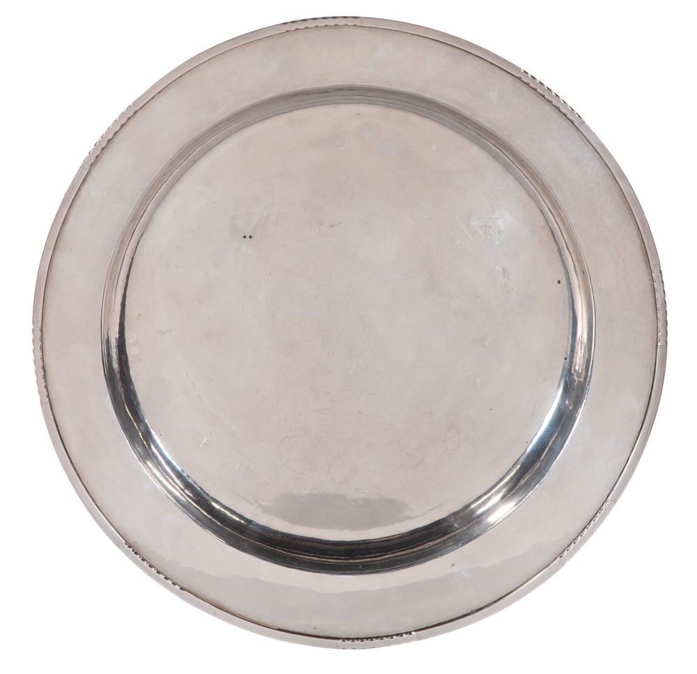 Lot 332: Black Starr and Gorham Sterling Silver Beverage Tray