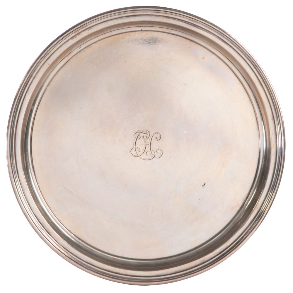 Lot 336: Tiffany Sterling Silver Tray