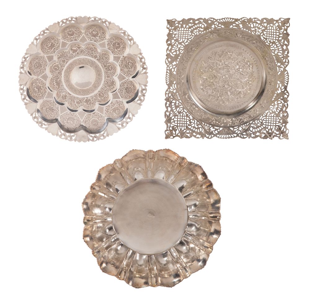Lot 343: Persian Silver Assortment