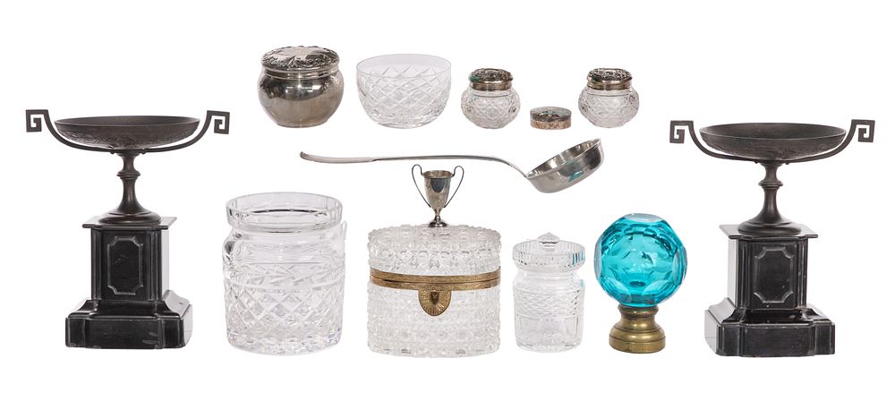 Lot 351: Sterling Silver and Decorative Object Assortment
