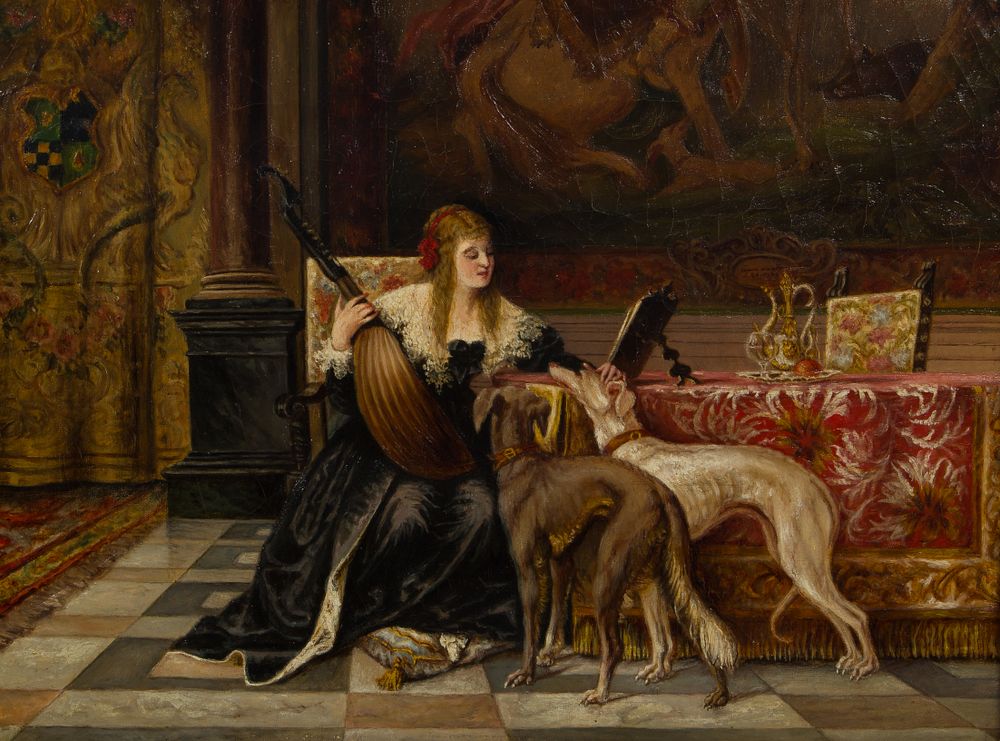 Lot 355: Unknown Artist (20th Century) Oil on Canvas
