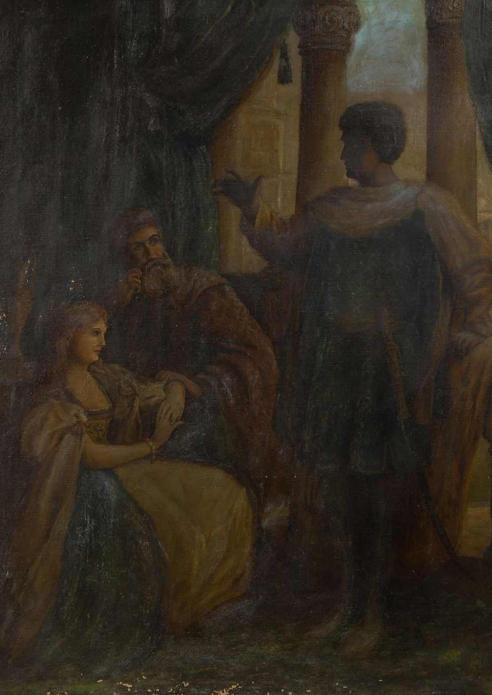 Lot 372: Unknown Artist (19th Century) Oil on Canvas