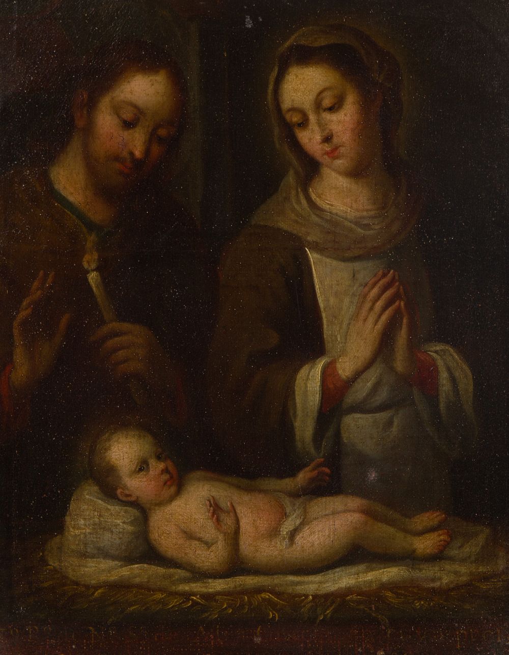 Lot 378: Italian School Oil on Canvas