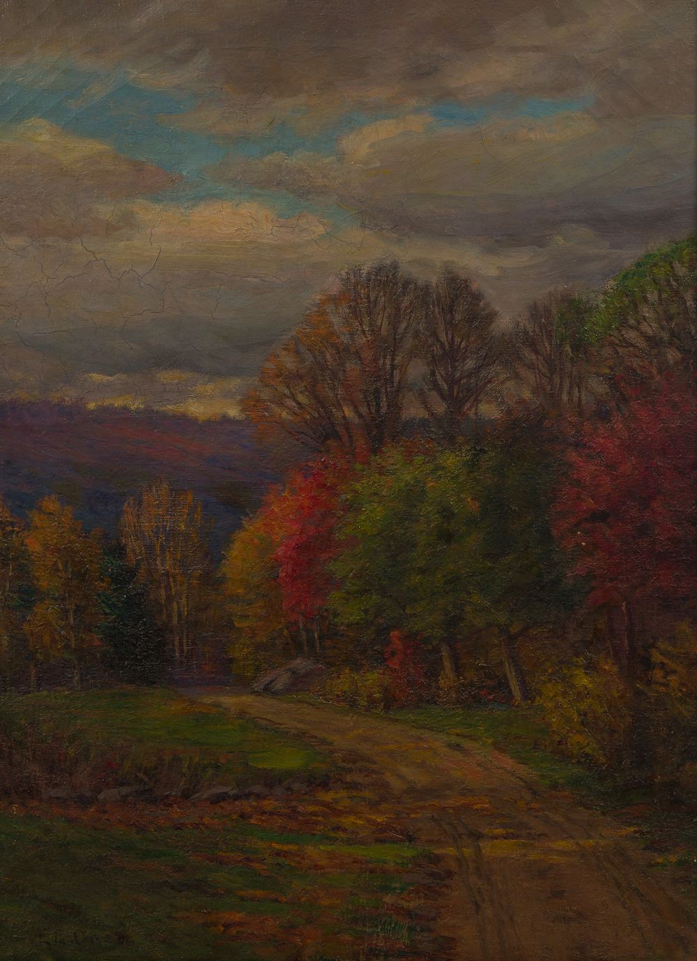 Lot 388: Edmund Elisha Case (American, 1844-1919) Oil on Canvas
