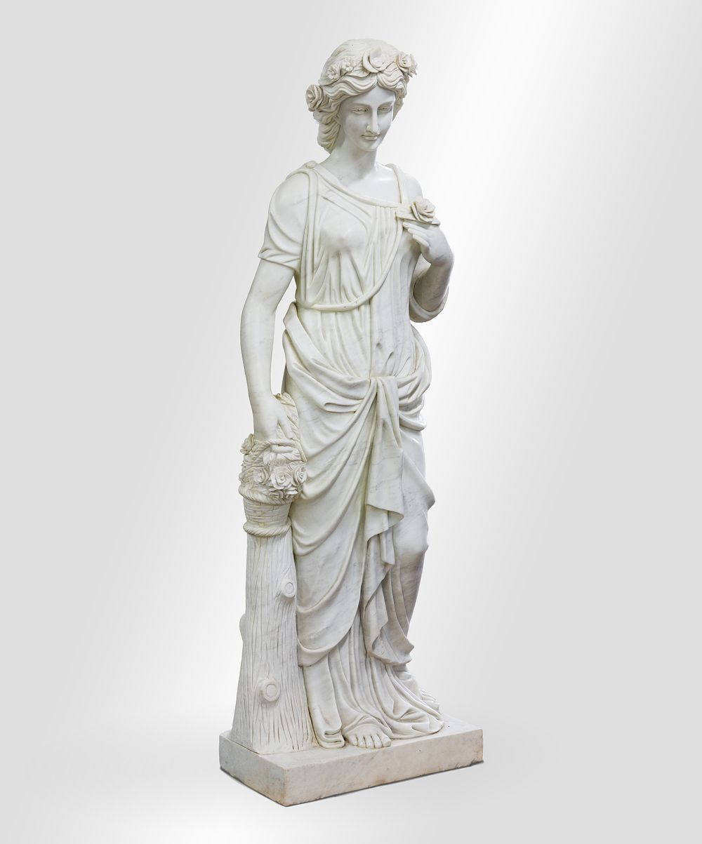 Lot 403: Carved Marble Sculpture