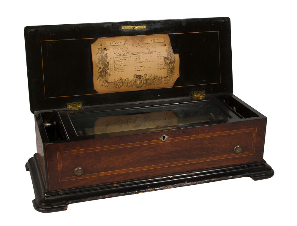 Lot 411: Swiss Music Box