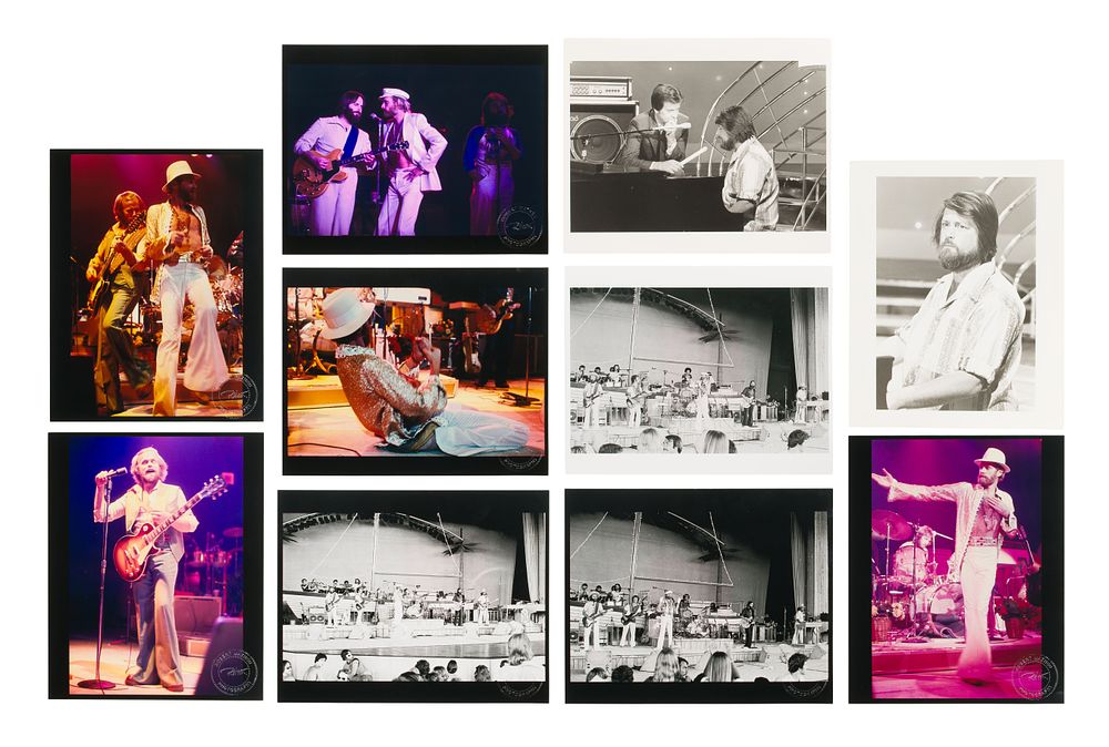 Lot 273: Robert Matheu (American, 1955-2018) Beach Boys Photograph Assortment