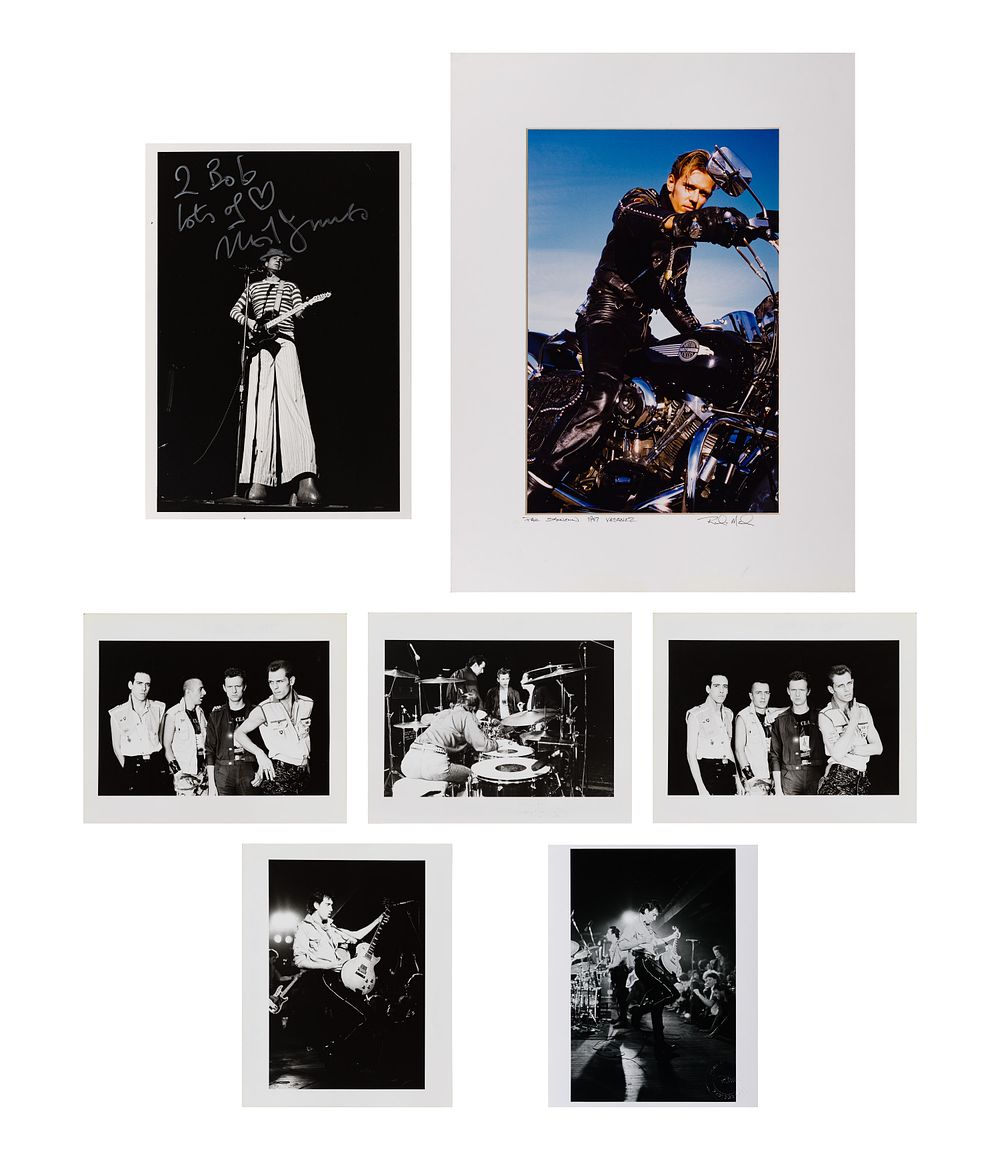 Lot 276: Robert Matheu (American, 1955-2018) The Clash Photograph Assortment