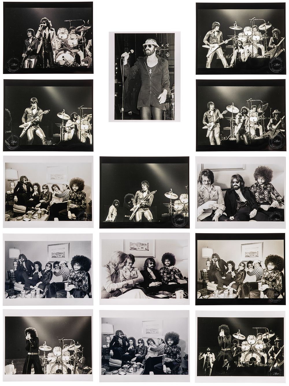 Lot 281: Robert Matheu (American, 1955-2018) J. Geils Band Photograph Assortment