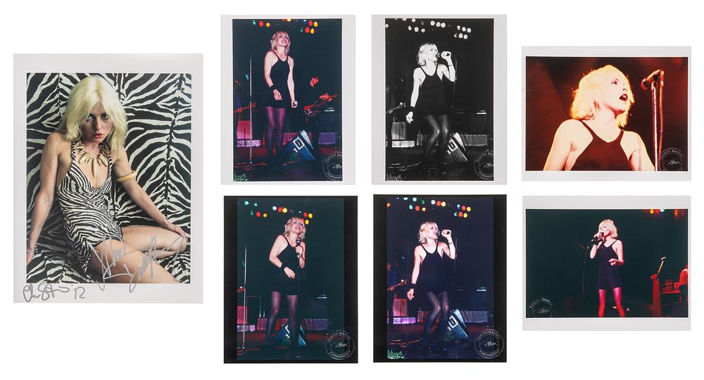 Lot 284: Robert Matheu (American, 1955-2018) Debbie Harry Photograph Assortment
