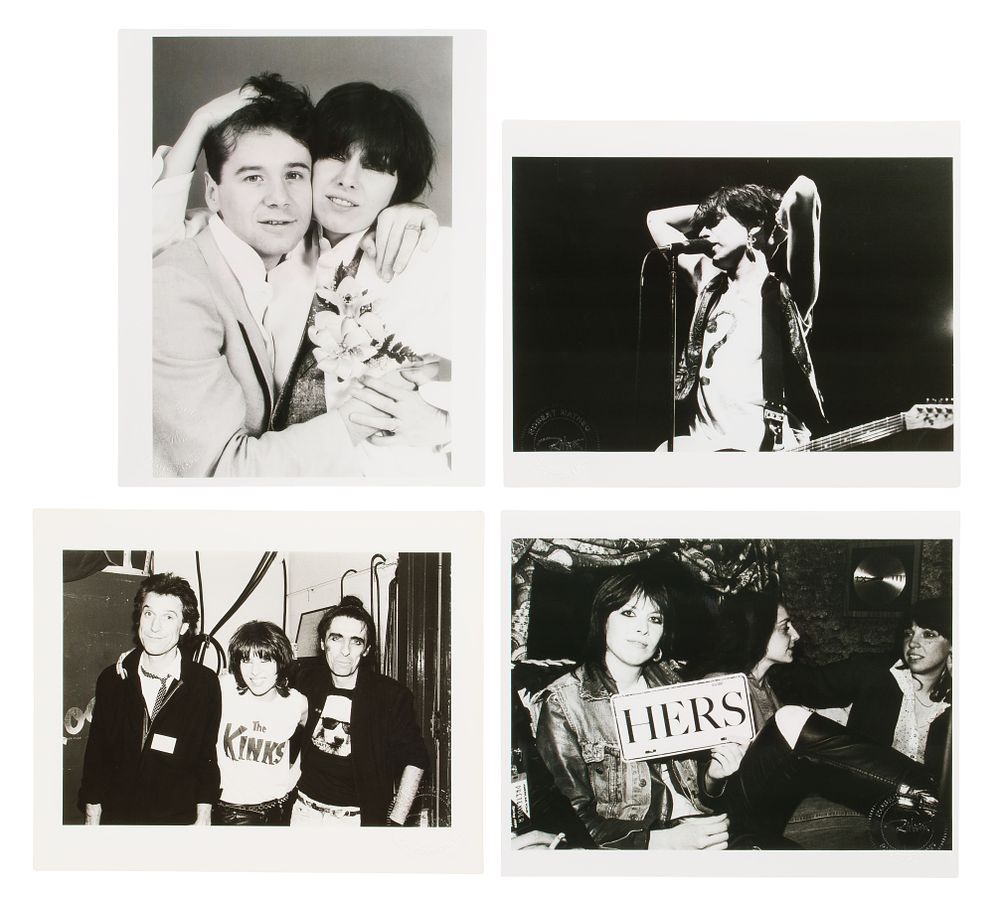 Lot 285: Robert Matheu (American, 1955-2018) Chrissie Hynde Photograph Assortment