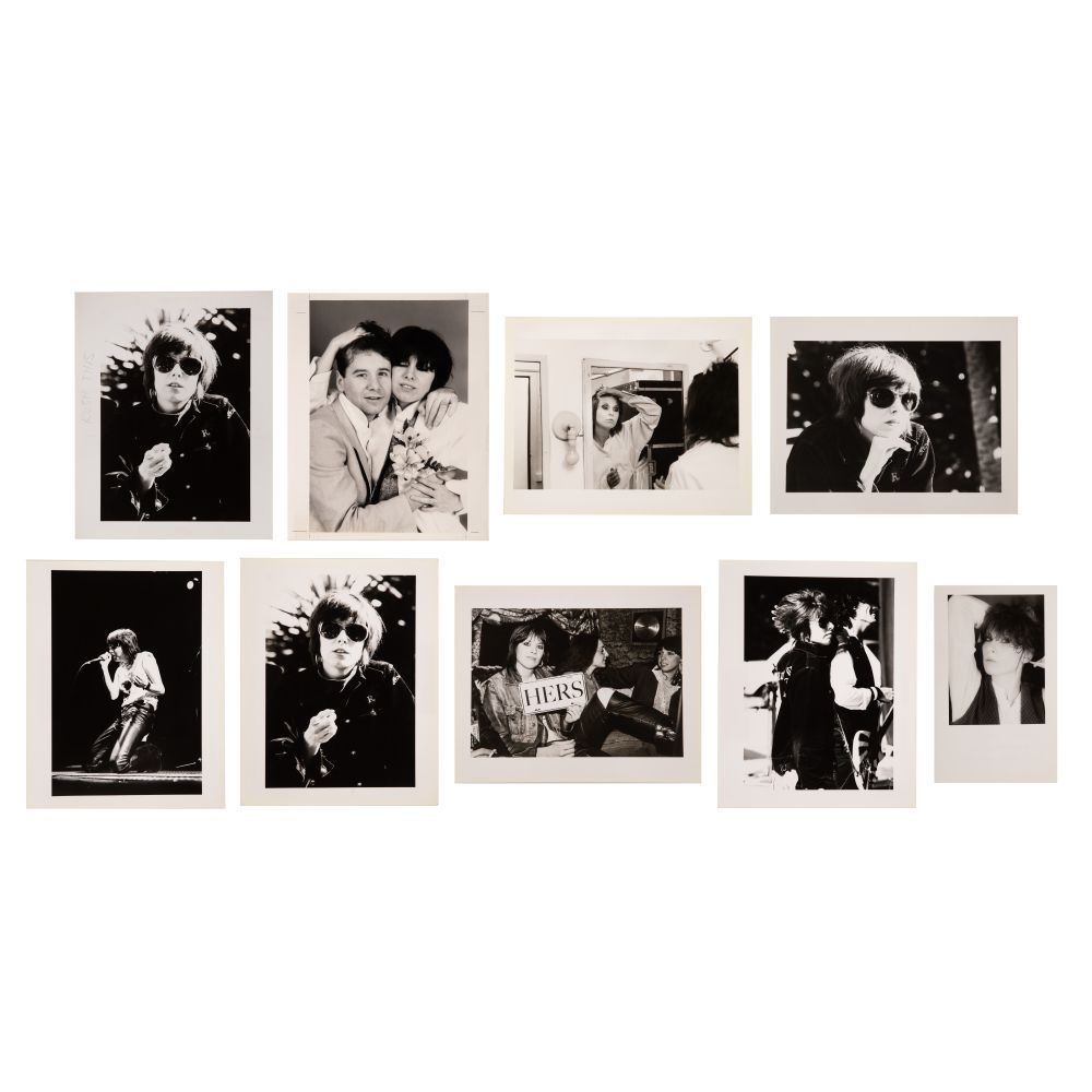 Lot 286: Robert Matheu (American, 1955-2018) Chrissie Hynde Photograph Assortment