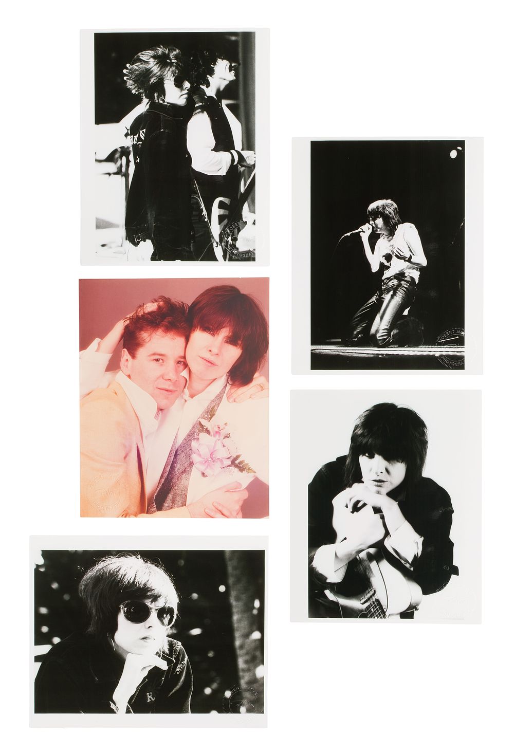 Lot 288: Robert Matheu (American, 1955-2018) Chrissie Hynde Photograph Assortment
