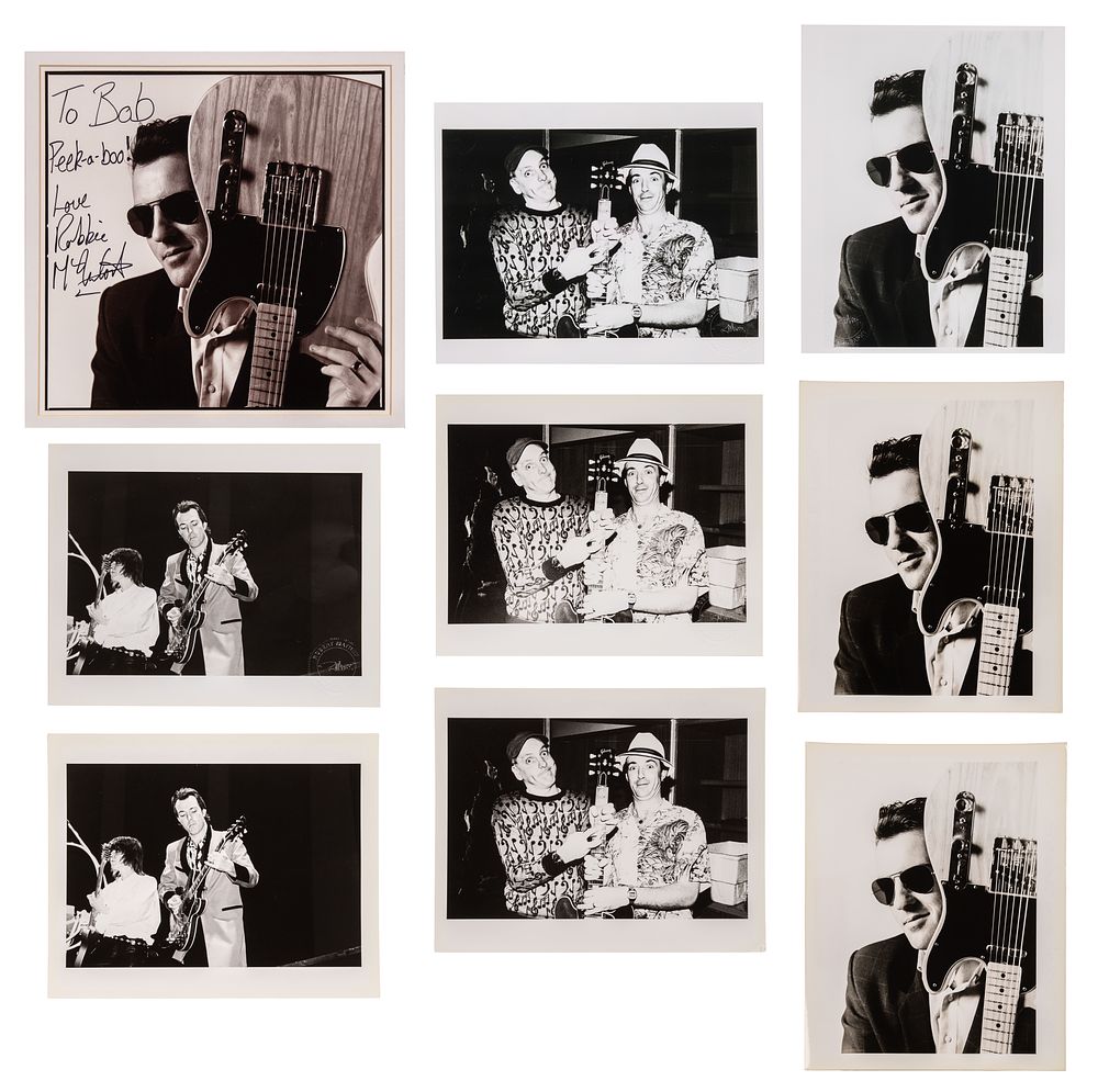 Lot 290: Robert Matheu (American, 1955-2018) Robbie McIntosh Photograph Assortment