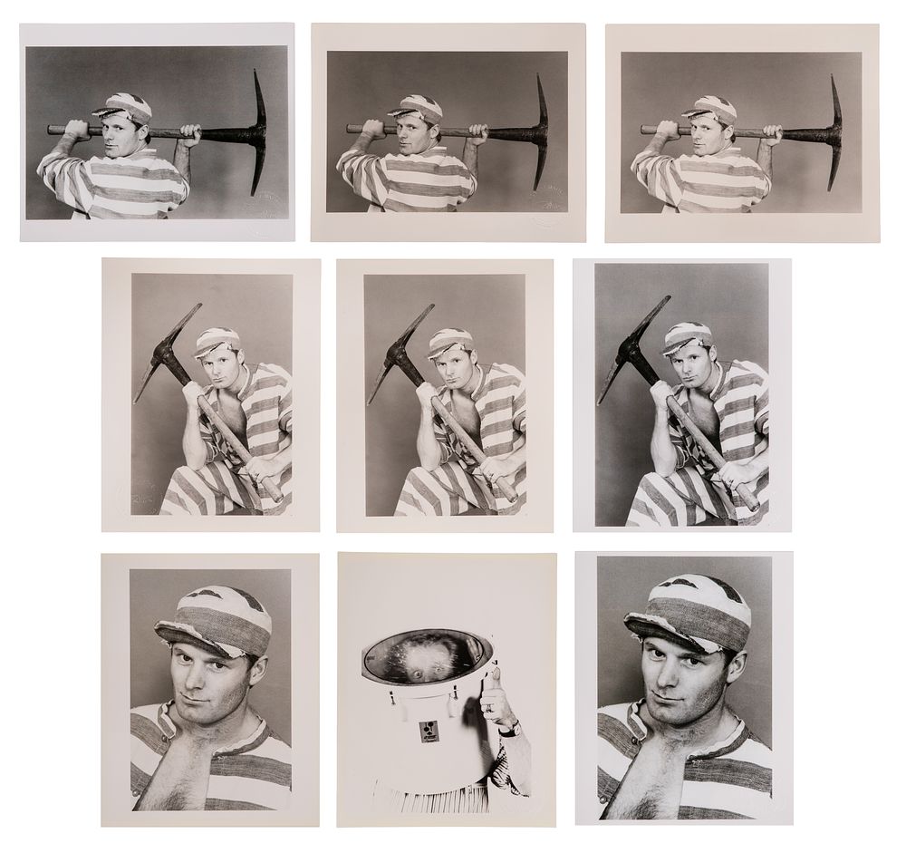 Lot 295: Robert Matheu (American, 1955-2018) Martin Chamber of The Pretenders Photograph Assortment