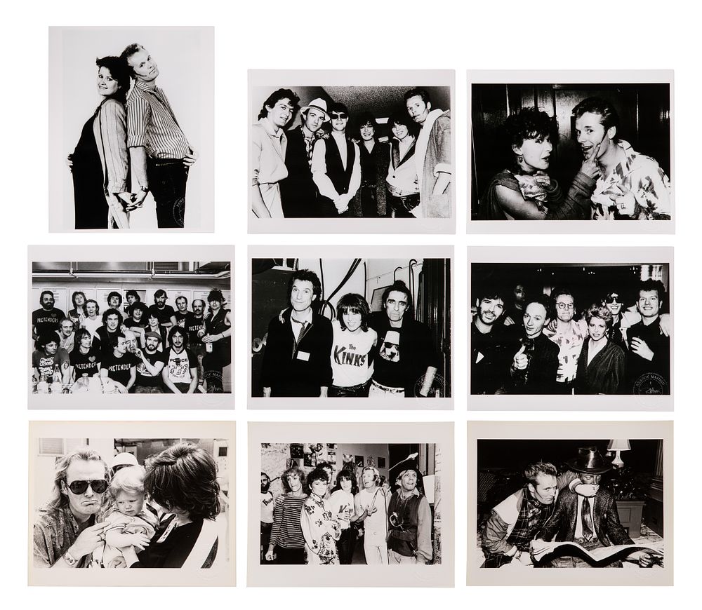 Lot 296: Robert Matheu (American, 1955-2018) The Pretenders Photograph Assortment