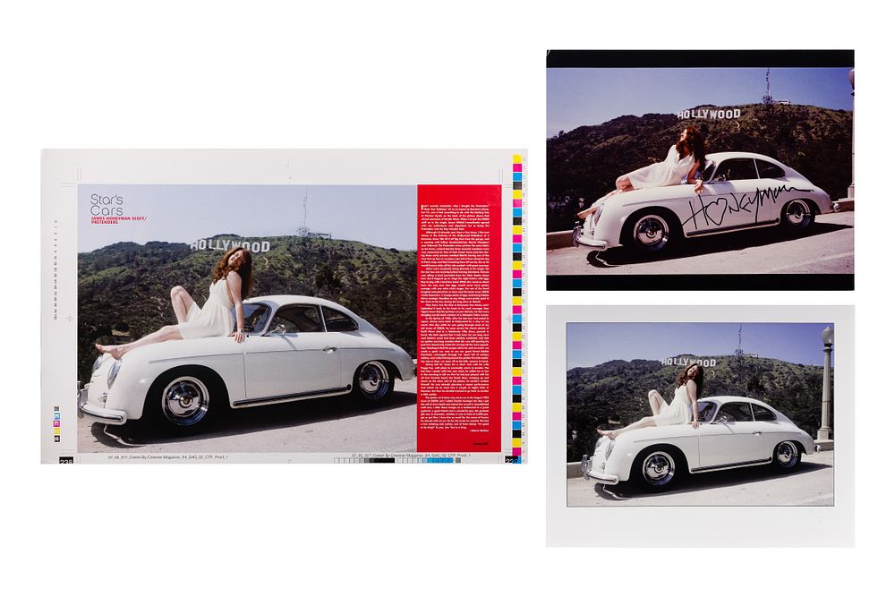 Lot 297: Robert Matheu (American, 1955-2018) James Scott of the Pretenders Photograph Assortment