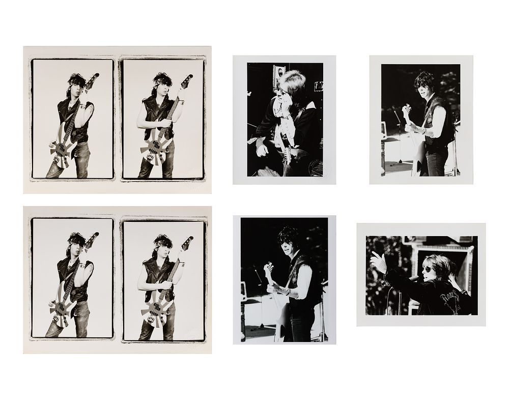 Lot 301: Robert Matheu (American, 1955-2018) The Pretenders Photograph Assortment