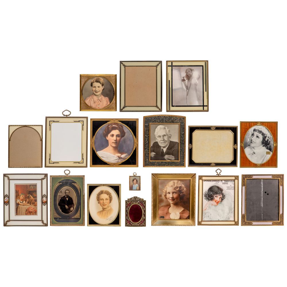 Lot 310: Art Deco Picture Frame Assortment