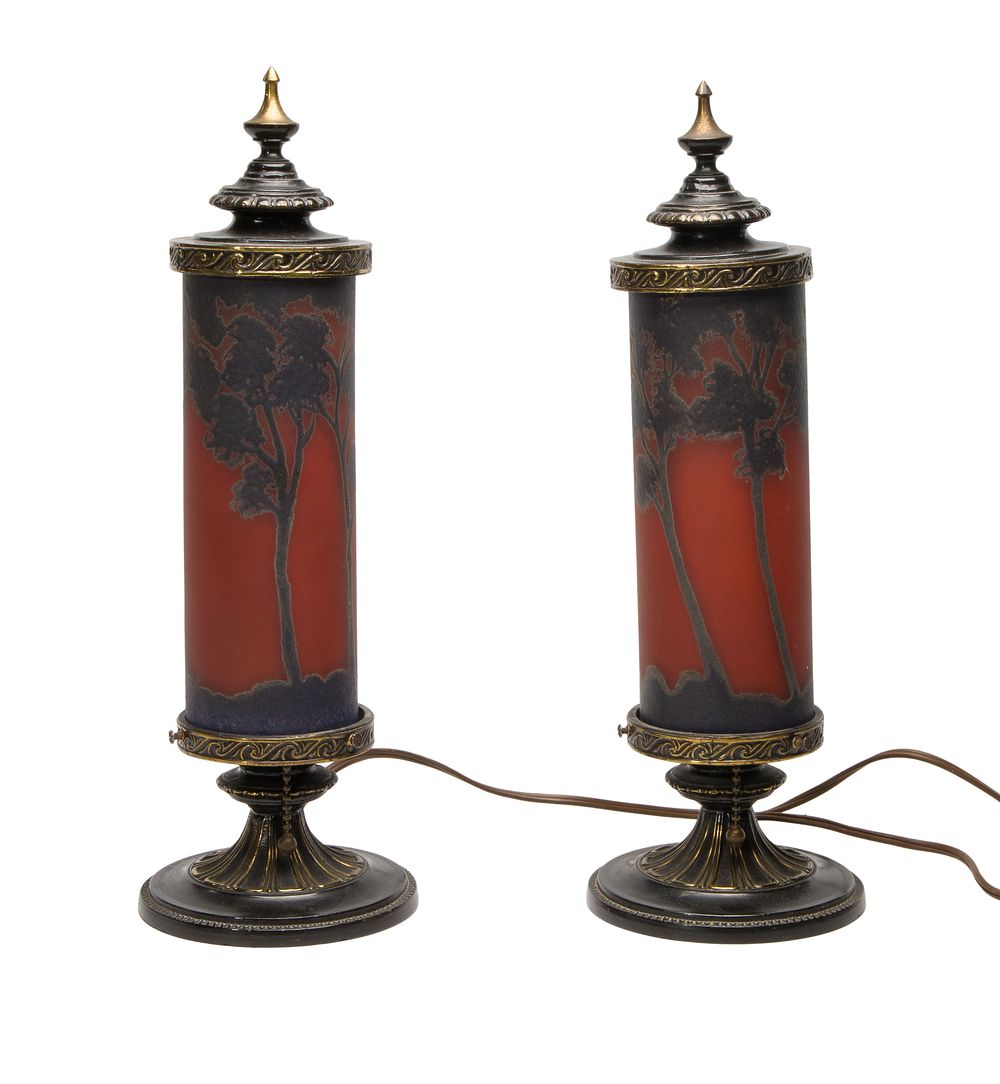 Lot 320: Classique Torch Lamps