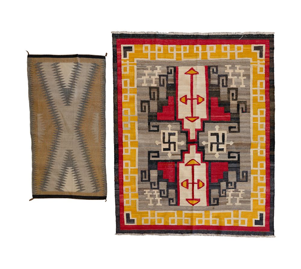 Lot 324: Native American Wool Rugs