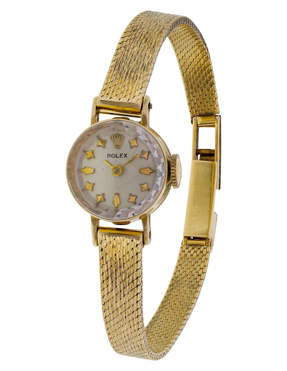 Lot 337: Rolex 14k Yellow Gold Case and Band Wristwatch
