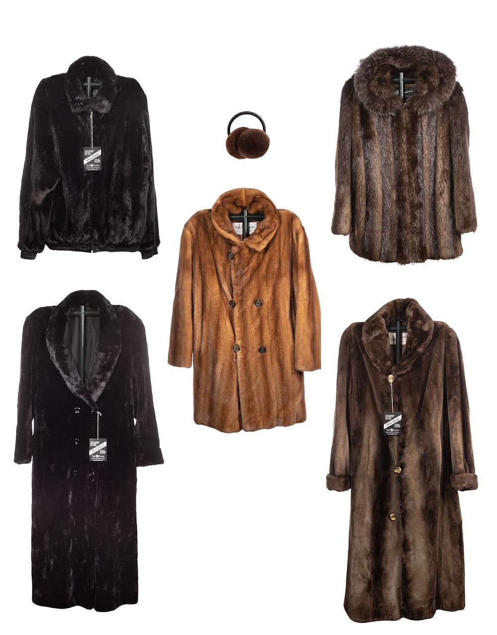 Lot 352: Fur Coat and Jacket Assortment