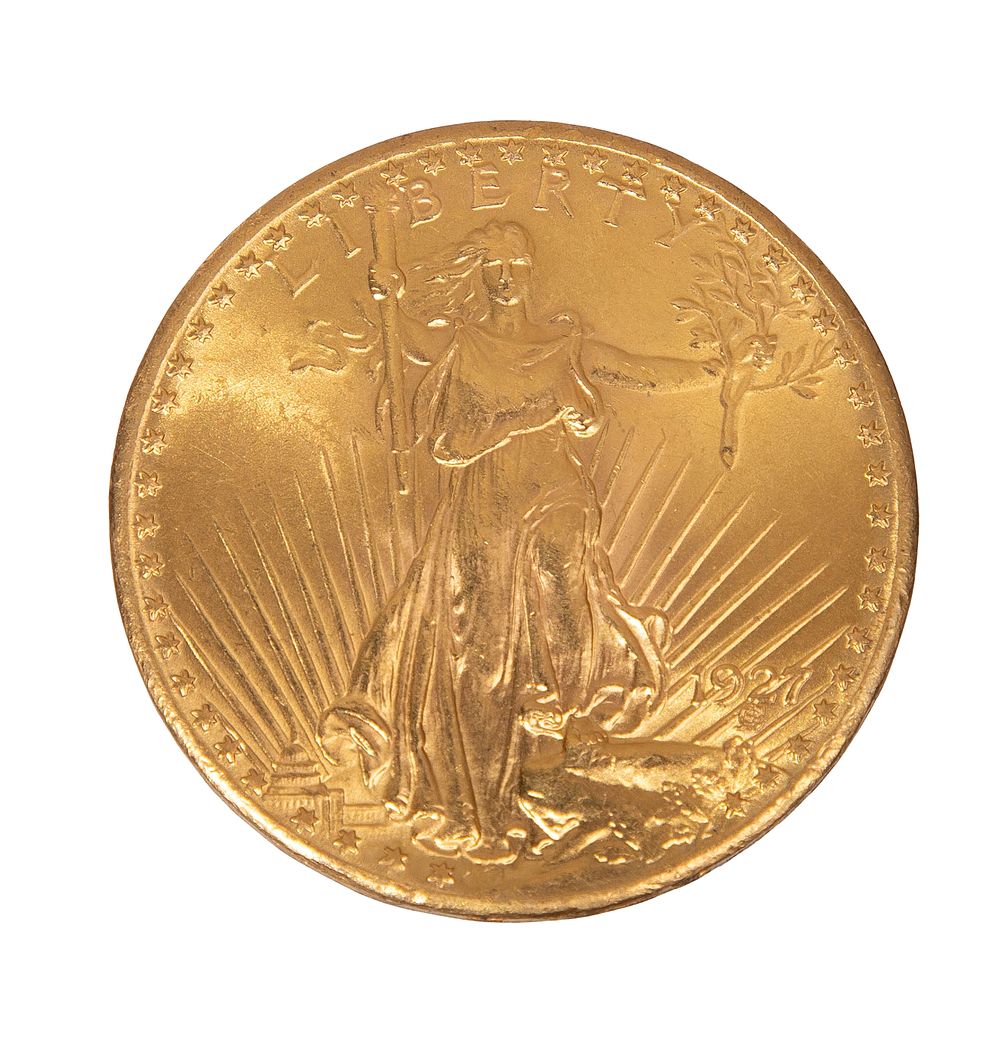 Lot 359: 1927 $20 Gold