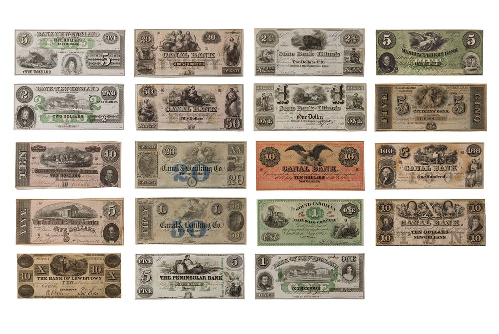 Lot 360: Obsolete Currency Assortment