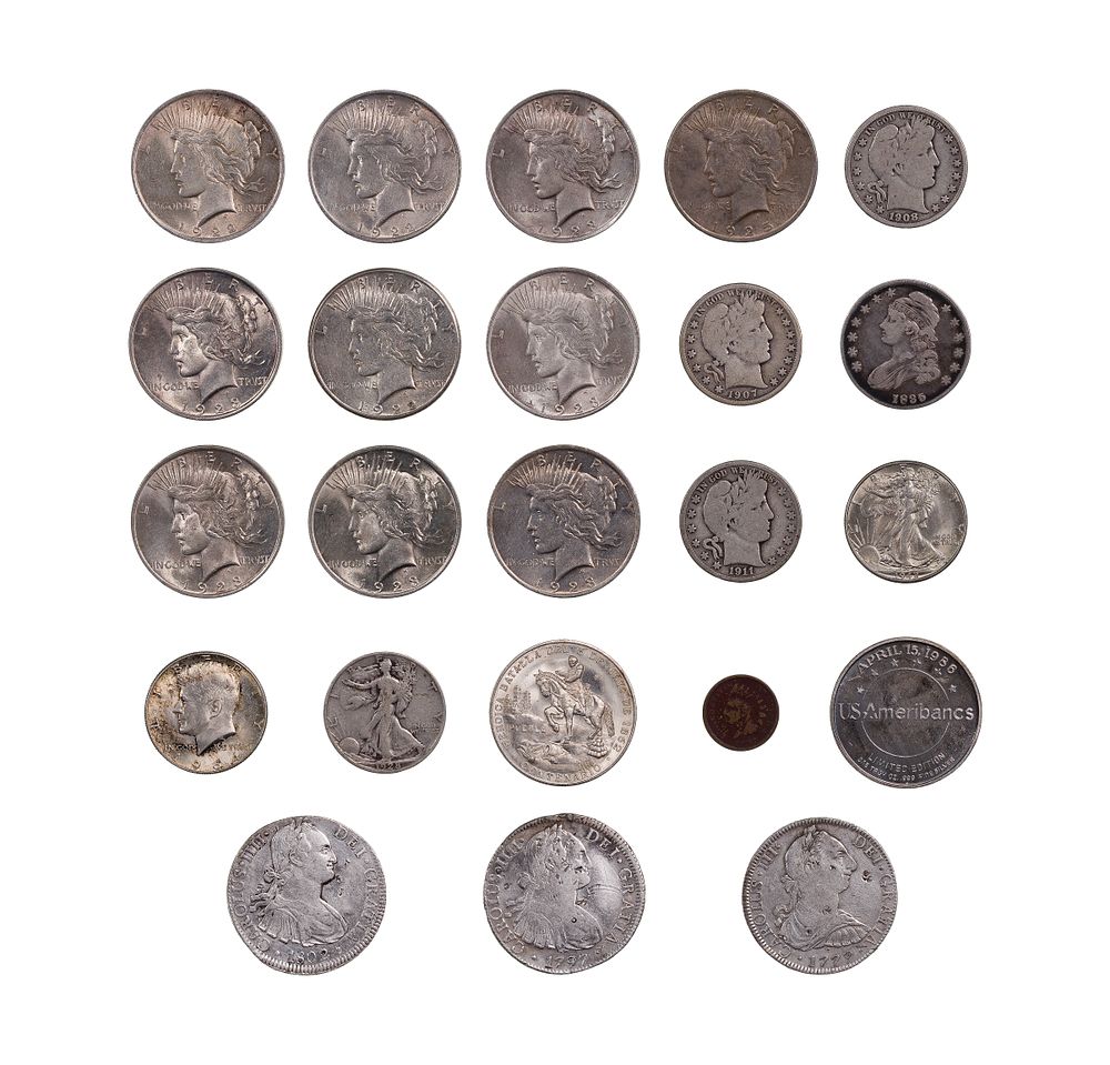 Lot 362: US and World Silver Coin Assortment