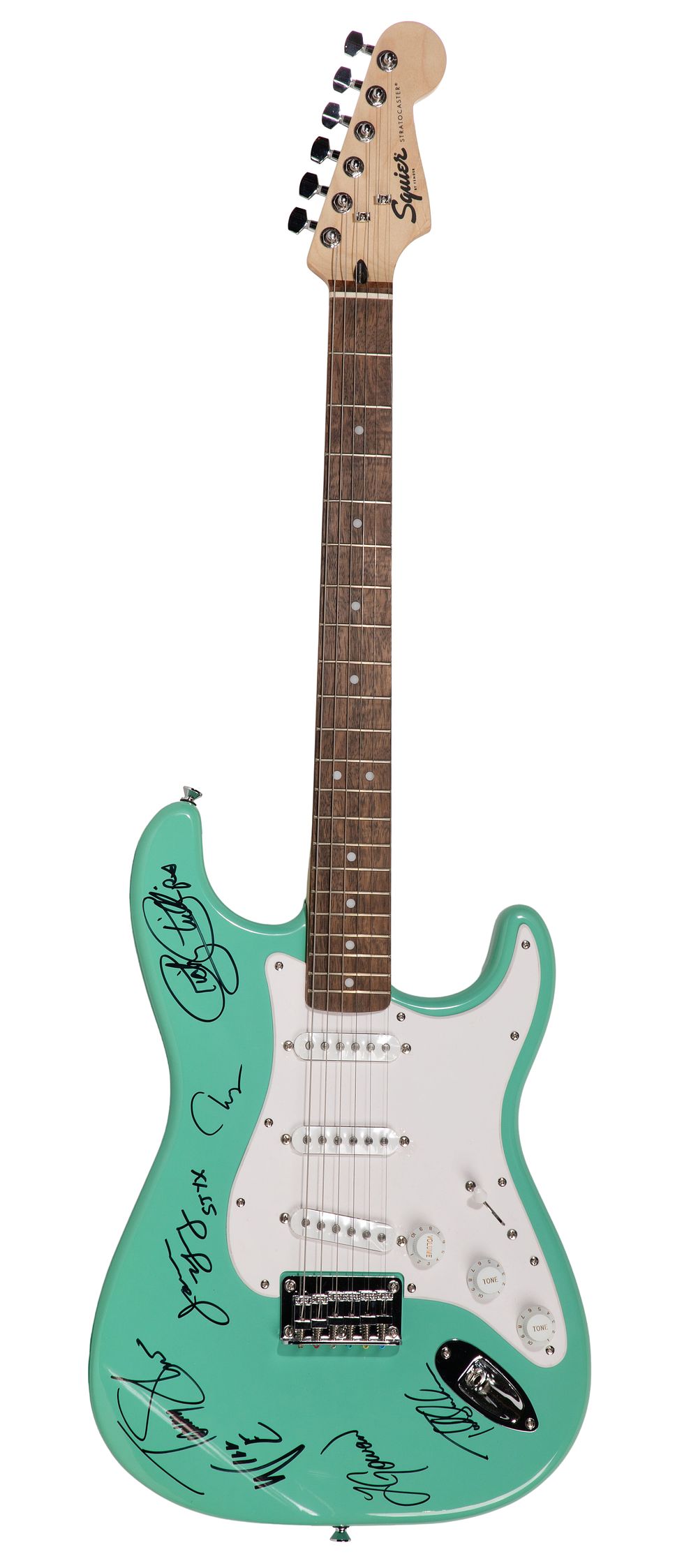 Lot 363: Styx Autographed Electric Fender Guitar
