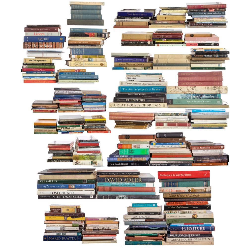 Lot 365: Architectural and Decorative Arts Book Assortment