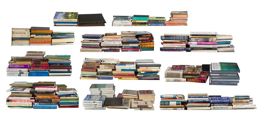 Lot 366: Decorative Arts Reference Book Assortment