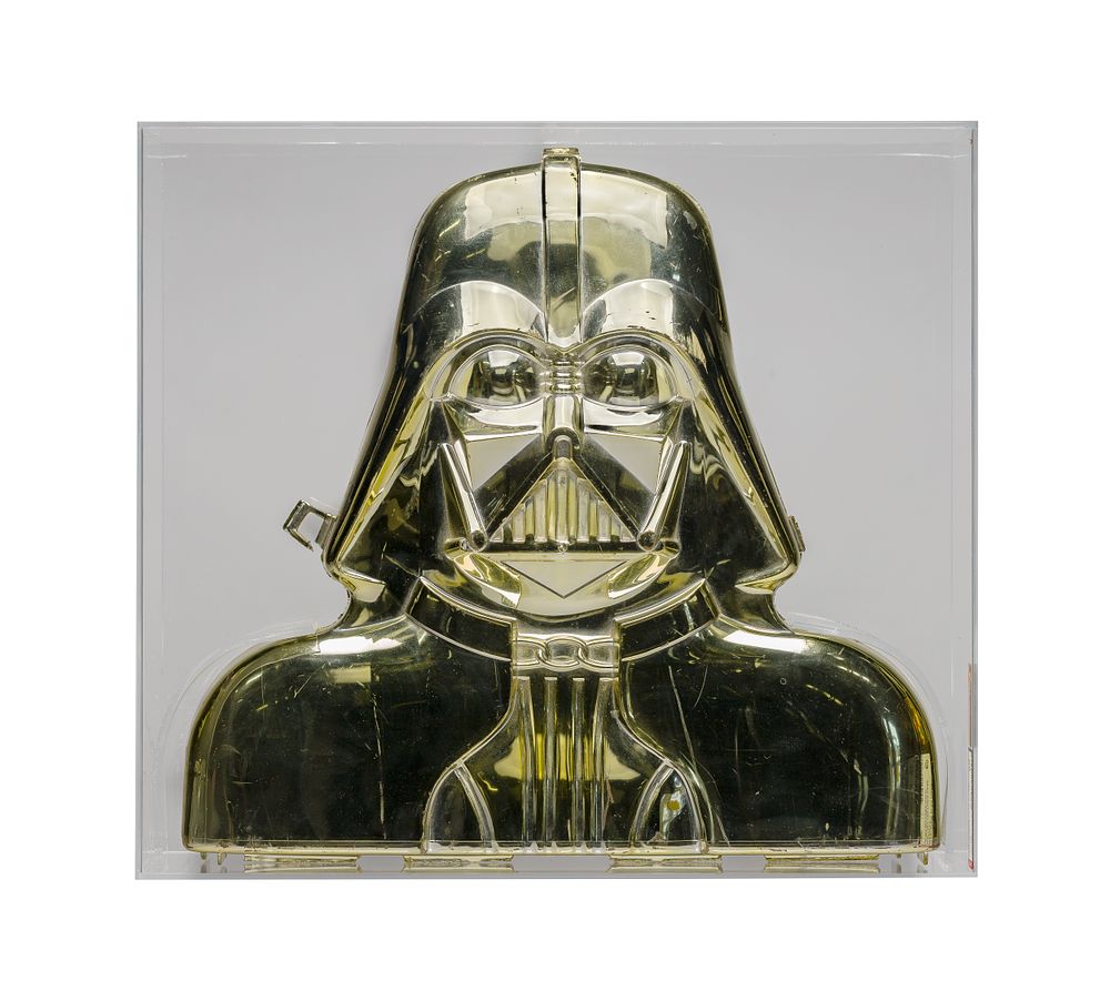 Lot 388: Darth Vader Golden Prototype First Shot Case AFA Graded