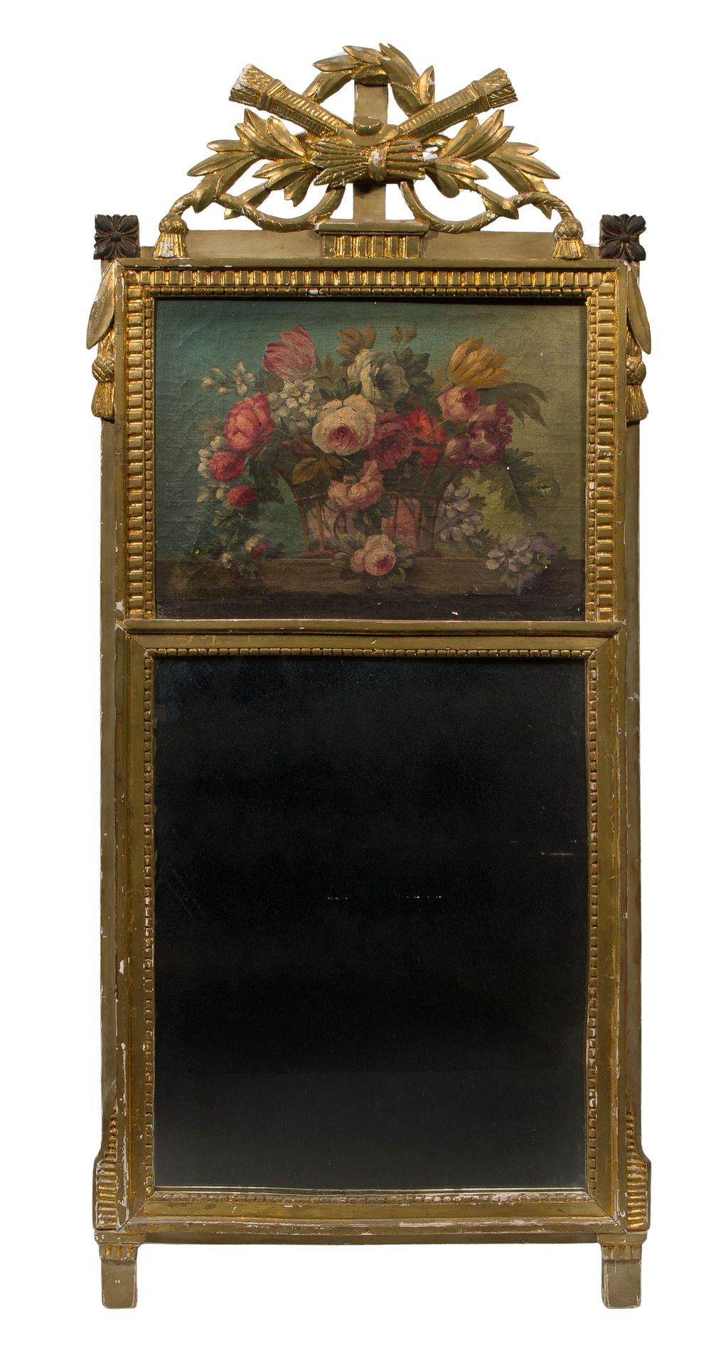 Lot 433: Trumeau Mirror