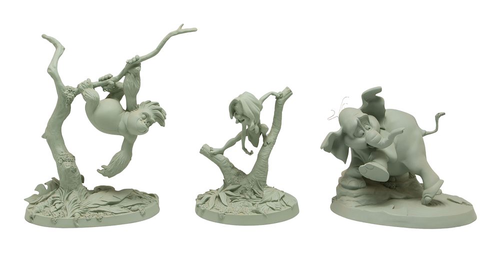 Disney - Disney Animation Maquette Art 'Tarzan' Figurine Assortment 
(3) resin items including 