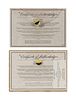 Disney - Disney '101 Dalmatians' Sericels 
(2) items including a 1997 'Hello Darling' sericel and Image - 3
