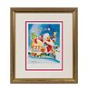 Disney - Carl Barks (American, 1901-2000) 'Christmas in Shacktown' Miniature Lithograph 
Undated Image - 1