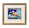 Disney - Carl Barks (American, 1901-2000) 'Luck of the North' Lithograph 
Undated, pencil signed Image - 1